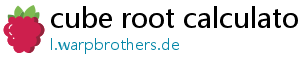 cube root calculator